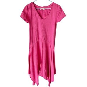 Anthropologie Dress Women's XS Saturday Sunday Jeanette Pink Maxi Bohemian